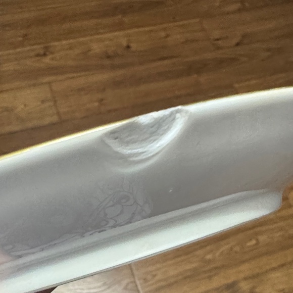 “Chipped”Bavarian china plate with chipped piece flaw - Picture 5 of 6